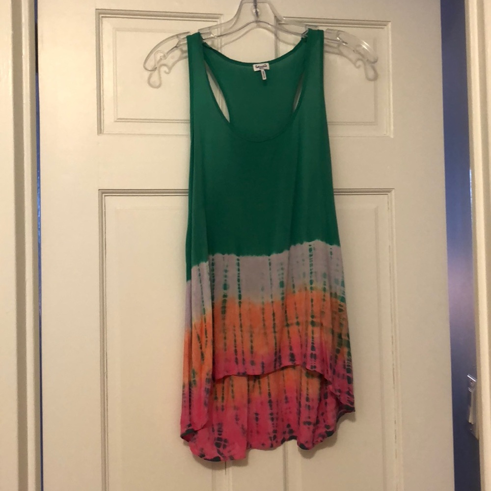 Splendid racer back tank top